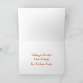 Carte Écran bon thanksgiving Cornucopia (Intérieur)