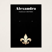 Carte Écran Fleur De Lis (Devant)