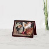 Carte Écratère de poulet (Devant)