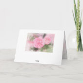 Carte Écriture d'anniversaire grâce et paix pour vous (Dos)