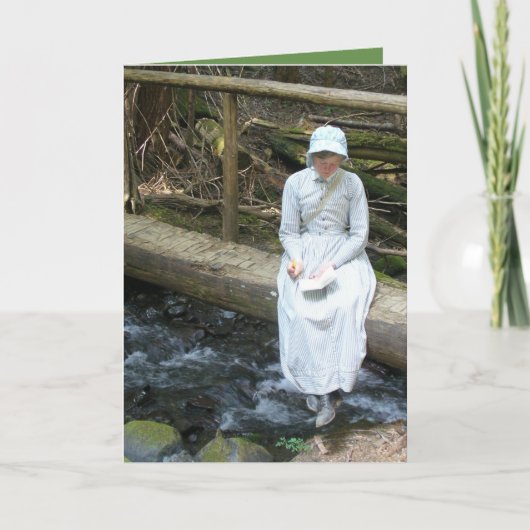 Carte : écriture de devis à l'intérieur (Devant)