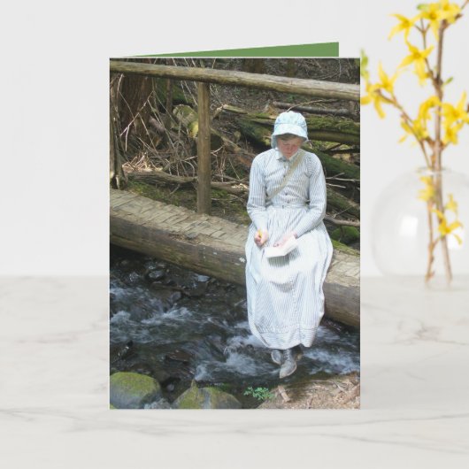 Carte : écriture de devis à l'intérieur (Fleur jaune)