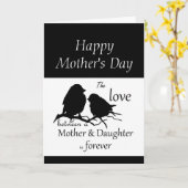 Carte Écriture de fille Fête des mères chrétiennes (Fleur jaune)