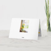 Carte Ecriture de prière d'anniversaire Tea Party et jon (Dos)