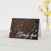 Carte Écriture décontractée Merci Bouteilles en verre Ph (Fleur jaune)