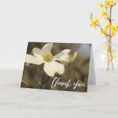 Carte Écriture décontractée Merci Dogwood Blossom (Fleur jaune)