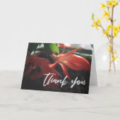 Carte Écriture décontractée Merci Noël Cactus (Fleur jaune)