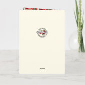 Carte Ecriture Rose religieuse d'anniversaire (Dos)