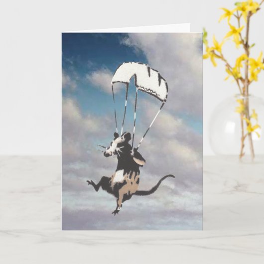 Carte Écrivez votre propre salutation (Fleur jaune)