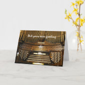 Carte Écrivez votre propre salutation (Fleur jaune)