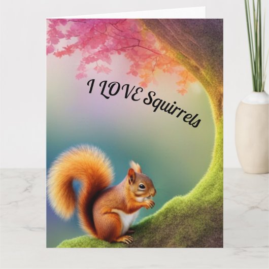 Carte Écureuil (Devant)