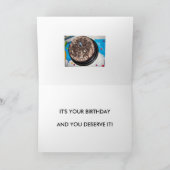 Carte Écureuil d'Anniversaire, Allez-y, Stuffez-Vous Les (Intérieur)