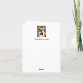 Carte Écureuil Mignon (Dos)