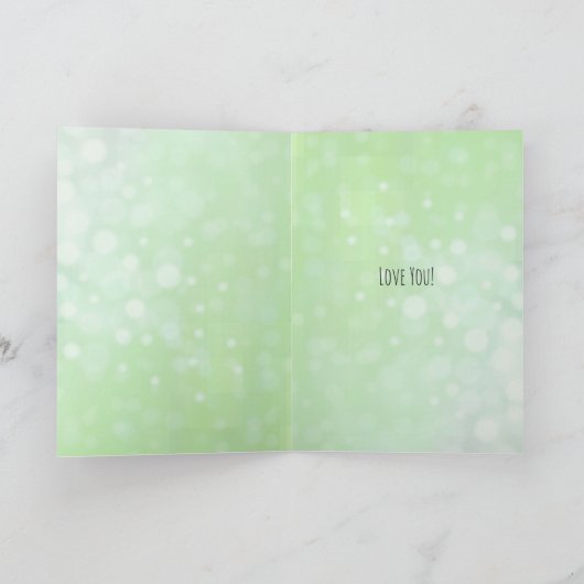 Carte Écureuil mignon et flirteur | Je t'aime (Intérieur)