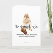 Carte "Écureuil Mignon Fou de Toi" (Dos)