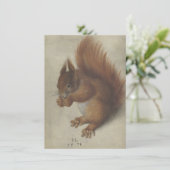 Carte Écureuil rouge (par Hans Hoffmann) (Debout devant)