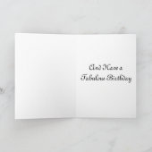 Carte Écureuil Sakura à Cherry Tree Go Nuts Anniversaire (Intérieur)