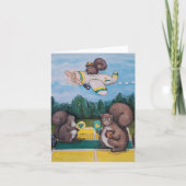 Carte écureuils de canard (Devant)