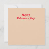 Carte Écureuils mignons amoureux (Dos)