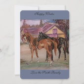 Carte écurie de Jamie & Poppy (Devant)