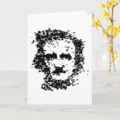 Carte Edgar Allan Poe (Fleur jaune)