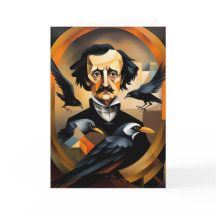 Carte Edgar Allan Poe Card