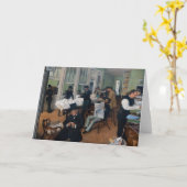 Carte Edgar Degas - Bureau de coton à la Nouvelle-Orléan (Fleur jaune)