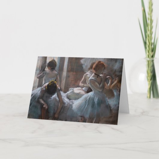 Carte Edgar Degas - Danseurs (Devant)