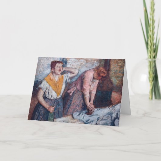 Carte Edgar Degas - Femmes en repassage (Devant)
