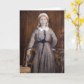 Carte Edgar Degas - Marguerite de Gas (Fleur jaune)