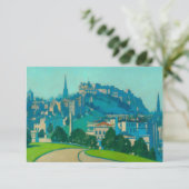 Carte Édimbourg, capitale écossaise (par George Henry) (Debout devant)