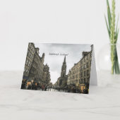 Carte Édimbourg, Écosse (Devant)