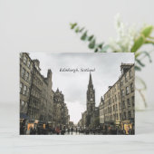 Carte Edimbourg, Écosse, paysage urbain (Debout devant)