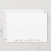 Carte Edinburgh, Écosse (Dos)