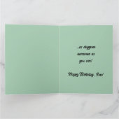 Carte Editable Doggone Awesome Anniversaire (Intérieur)