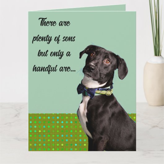 Carte Editable Doggone Awesome Anniversaire (Devant)