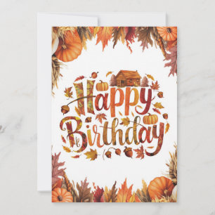 Carte Editable Joli Souhait Automne Automne Automne Happ
