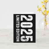 Carte Édition Limitée Et 2025  (Fleur jaune)