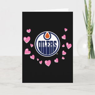 Carte Edmonton Oilers Saint-Valentin Amour Nhl Officiell
