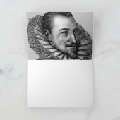 Carte Edmund Spenser citation poète anglaise du XIVe siè (Intérieur)