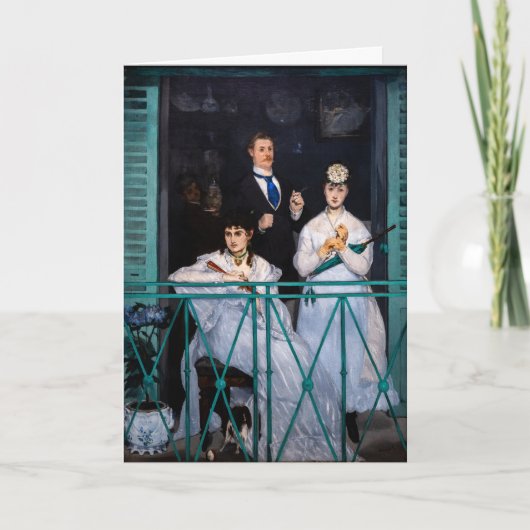 Carte Edouard Manet - Balcon / Le Balcon (Devant)