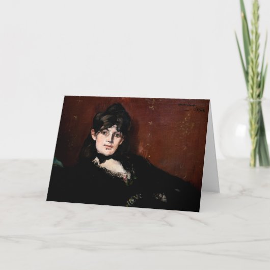 Carte Edouard Manet - Berthe Morisot Allongée (Devant)
