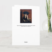 Carte Edouard Manet - Berthe Morisot avec ventilateur (Dos)