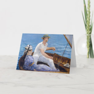 Carte Edouard Manet - En bateau
