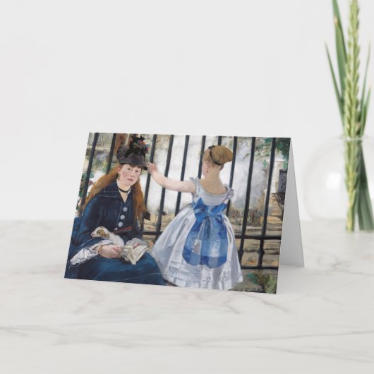 Carte Edouard Manet - La Gare (Devant)