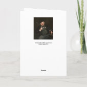 Carte Edouard Manet - Un bon bock (Dos)