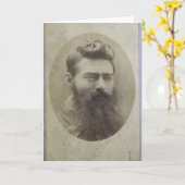 Carte Edouard (Ned) Kelly, âge 25 (Fleur jaune)