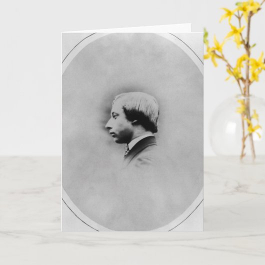 Carte Edouard VII, 1860 (Fleur jaune)