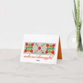 Carte Édredon de coeur de neuf corrections (Dos)