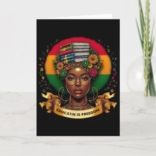 Carte Éducation du Mois de l'histoire des Noirs est la L